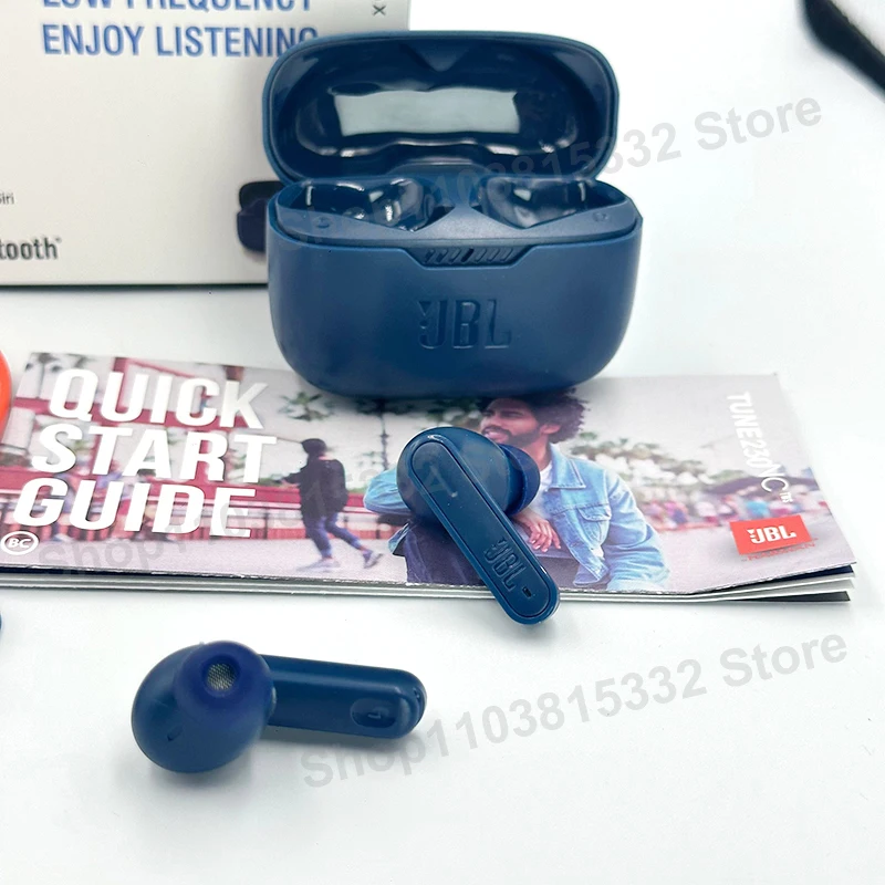 รูปสินค้า หูฟังไร้สาย JBL TWS เสียงสเตอริโอคมชัด สำหรับเกมเมอร์