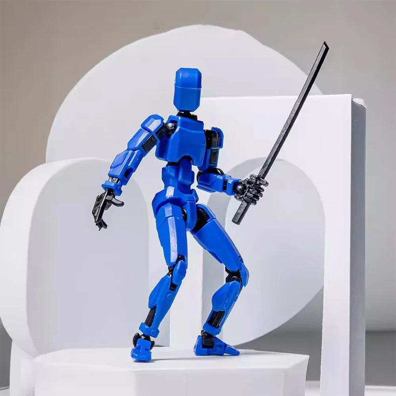 Titan Dummy 13 Action Figure Toys Multi-Jointed Movable Shapeshift Robot Mannequin Dummy Action Model Doll Toys Kid Decora 6