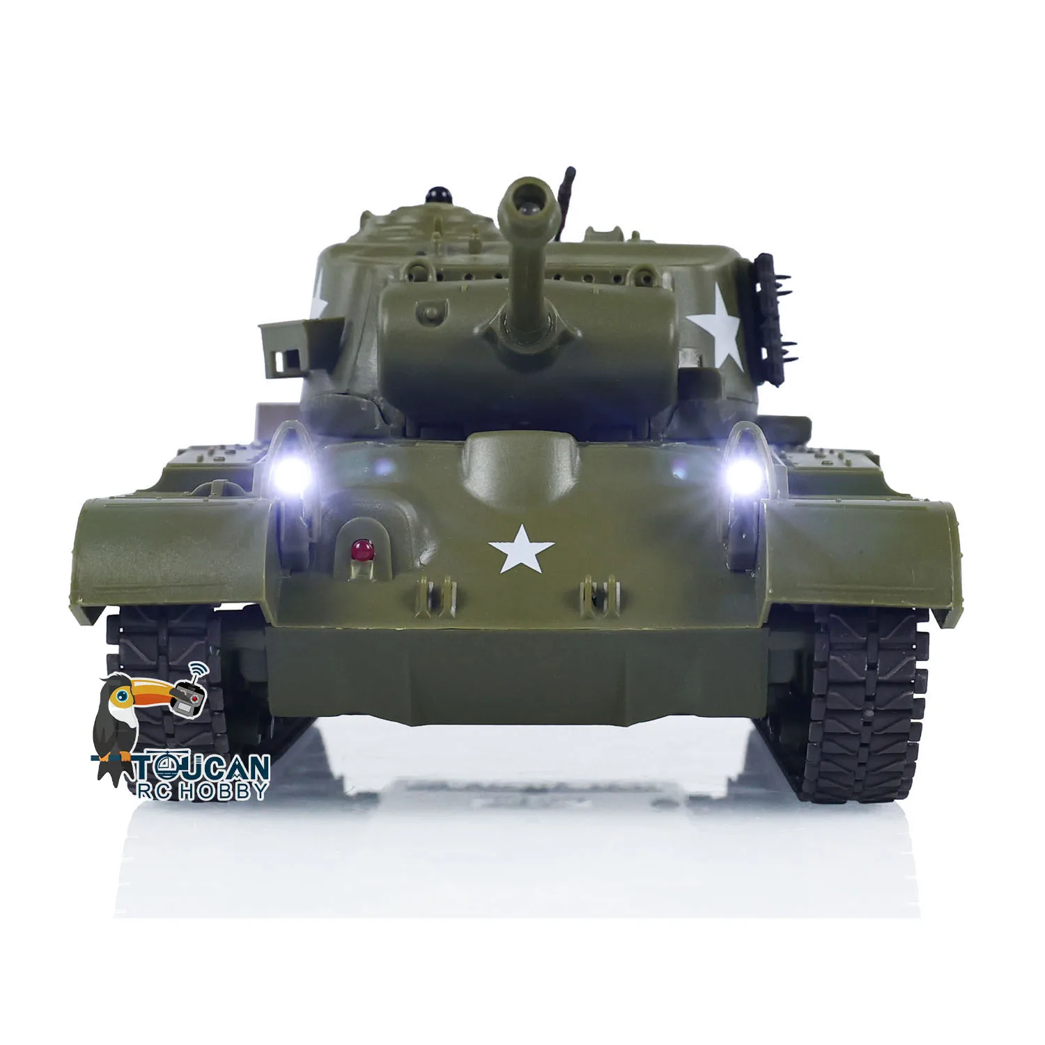 Heng Long Pershing M26 1/30 RC Battle Tank 3841-02 2.4G Remote Control Tank Cars Panzer Vehicle Gift Model Toys for Boys TH23639 4