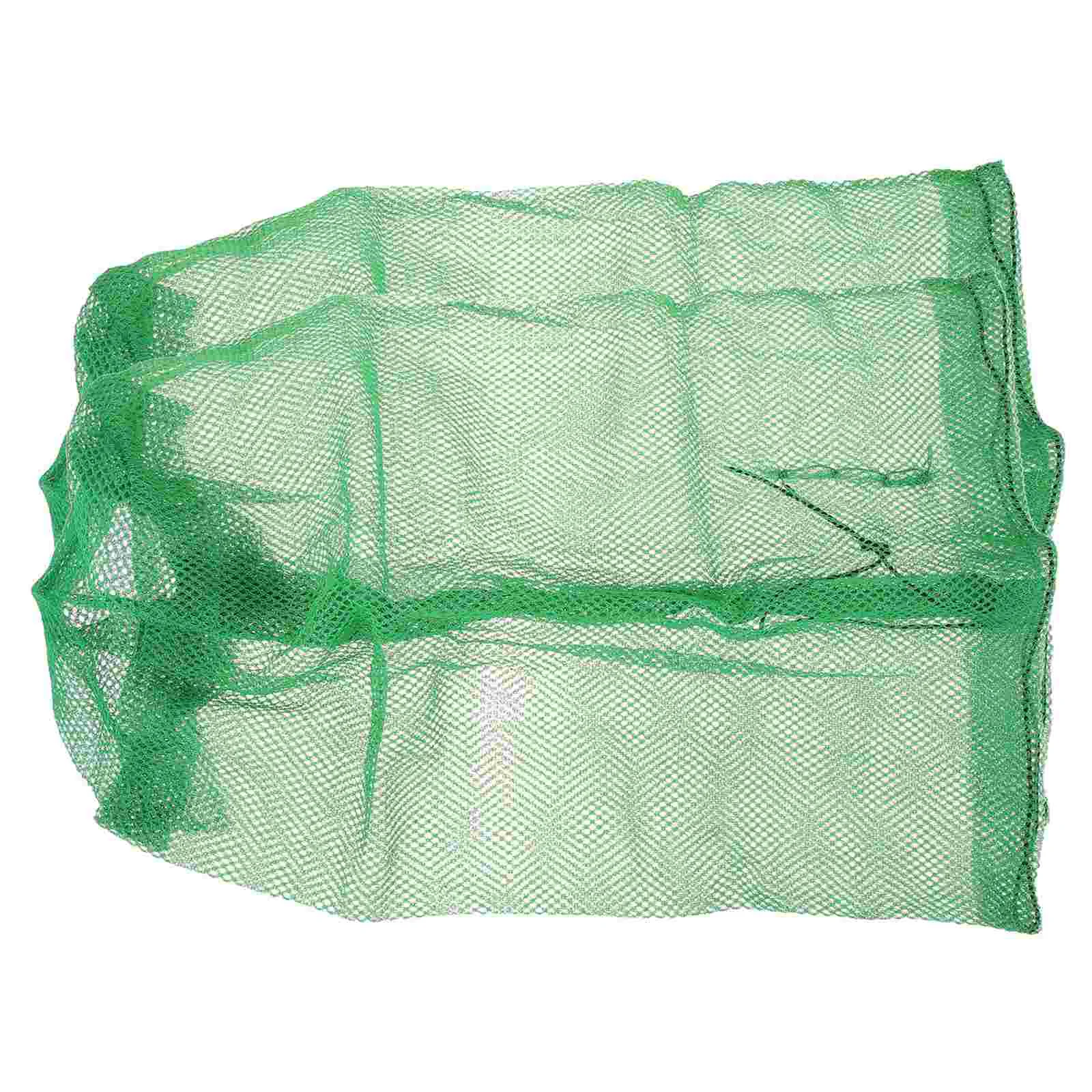 

Portable Fishing Net Bag Replaceable Nets for Saltwater Folding Storage Replacement Fishnets