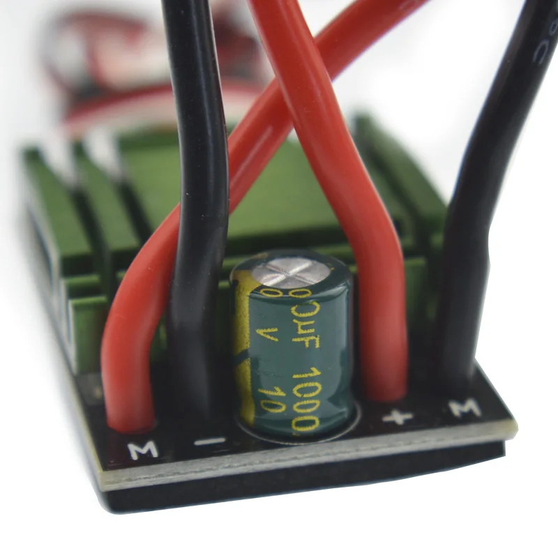20a Two-Way Brush Electrical Adjustment (with Xt60 Plug) Black Wings Two-Way Electronic Speed Controller