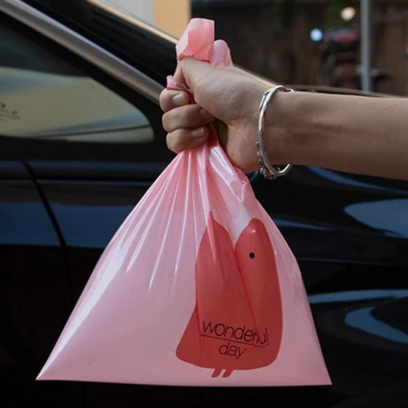Car Trash Bags Home Self-Adhesive Rubbish Holder Disposable Biodegradable Garbage Storage Bag Auto Interior Accesorios 15pcs