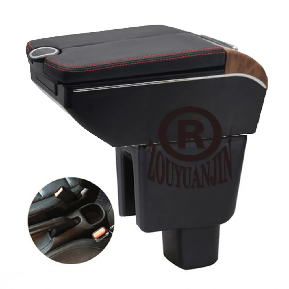 

For Honda BRV BR-V Center Console Armrest Box Storage Elbow Rest Arm with Phone Charging USB Interface Cup Holder