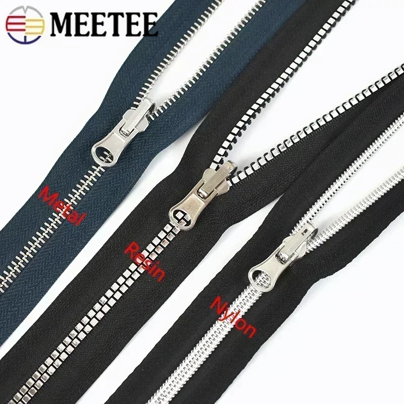 5/10/20개 5 수지 금속 나일론 지퍼 용 회전 지퍼 헤드 양면 슬라이더 풀러 우편 수리 키트 DIY 바느질 재단사 도구
