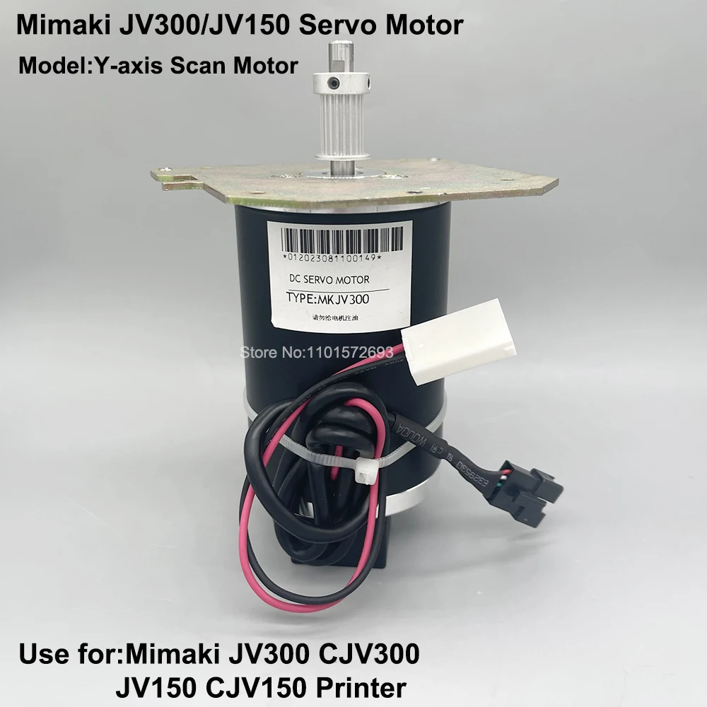 

1PC Mimaki JV300 DC Servo Scan Motor Y-axis Motors for Mimaki JV150 CJV150 UCJV300 Solvent Printer CR Carriage Motor Engine