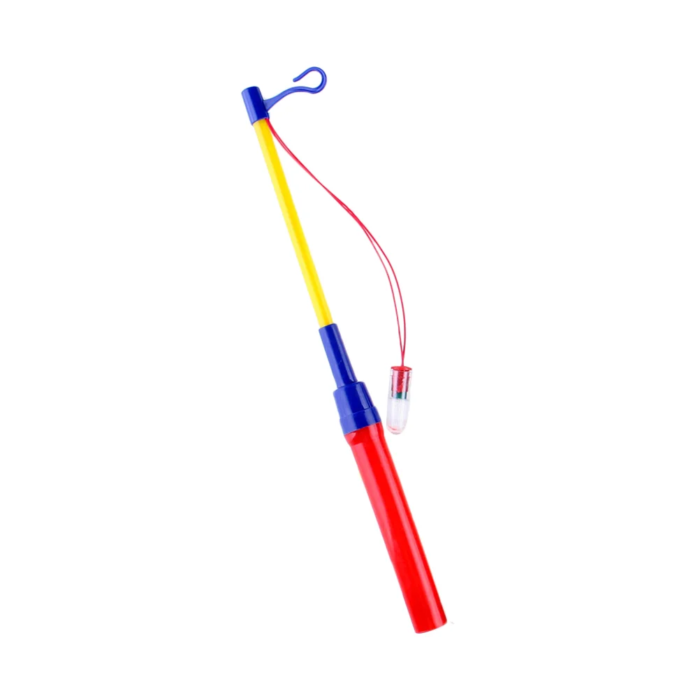 

6 PCS Outdoor Lantern Lanterns Pole Kids LED Rod Plastic System Stick Child