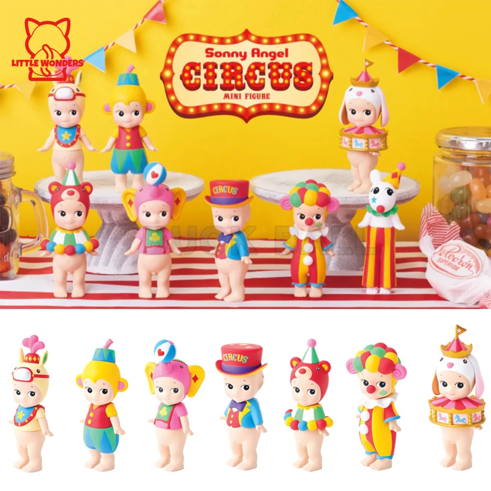 

Sonny Angel Blind Box Circus Series Mystery Box Join the Circus Mysterious Box Mini Figure Kawaii Cute Collection Doll Kid Gifts