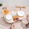 Baby Wooden Montessori Toys Musical Toys Kids Instruments Kit Early Education Drum Set Percussion Toys For Kids Boys Girls 4