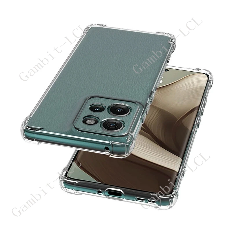 Enhanced Shockproof Anti-Falling Soft TPU Case - Original Protective Back Cover
