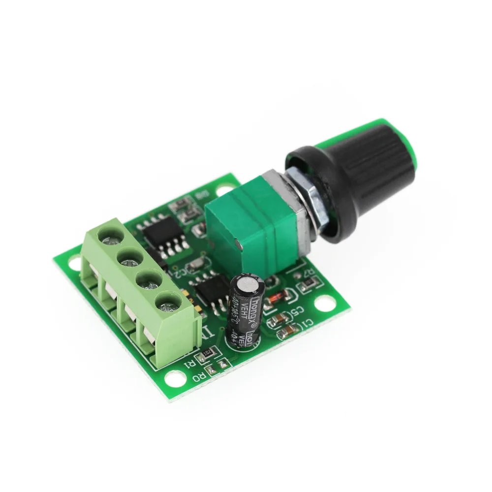 DC 1.8V 3V 5V 6V 12V 2A PWM Motor Speed Controller Low Voltage Motor Speed Controller PWM 0~ Adjustable Drive Module dc motor speed controller motor speed controller electric motor speed controller