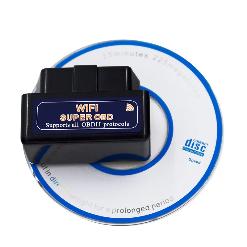 

OBD2 сканер ELM327 V1.5 WIFI OBD 2 Автомобильный диагностический сканер для автомобиля OBDII диагностический инструмент считыватель кодов