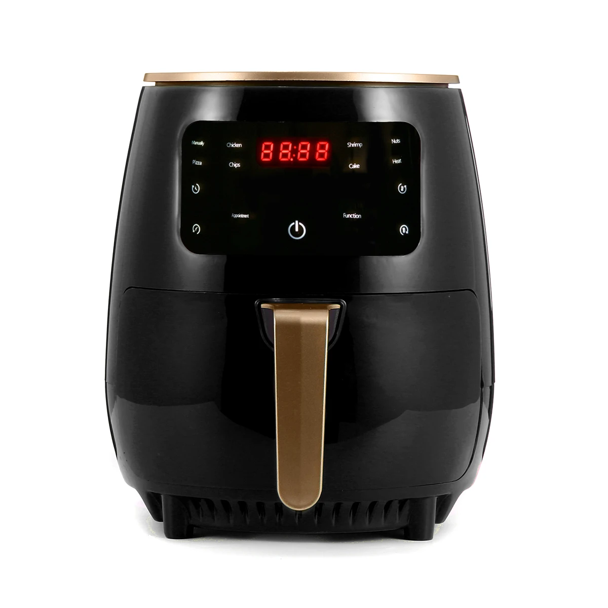 Oil Free Air Fryer Oven 220V 1500W Smart Electric Frying Pan Electric Air Fryer LED Touchscreen Deep Nonstick Fryers