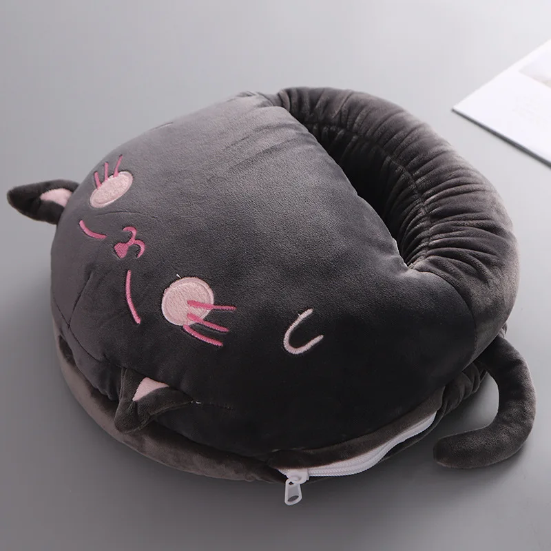 Electric Foot Warmer Imitation Rabbit Fur Comfortable Plush Heated Shoes USB Charging Warm Foot Cover Feet Heating Pads Washable