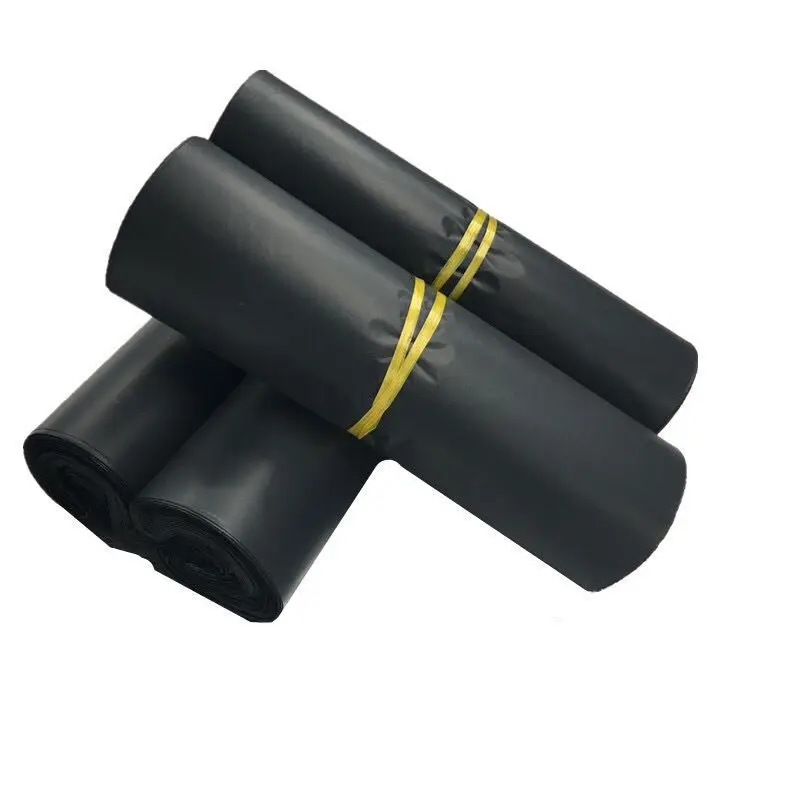 그레이 블랙 특급 배송 가방, 방수 물류 의류 상품 패키지, 봉투 우편물, 우편물 파우치 포스트, 50 개