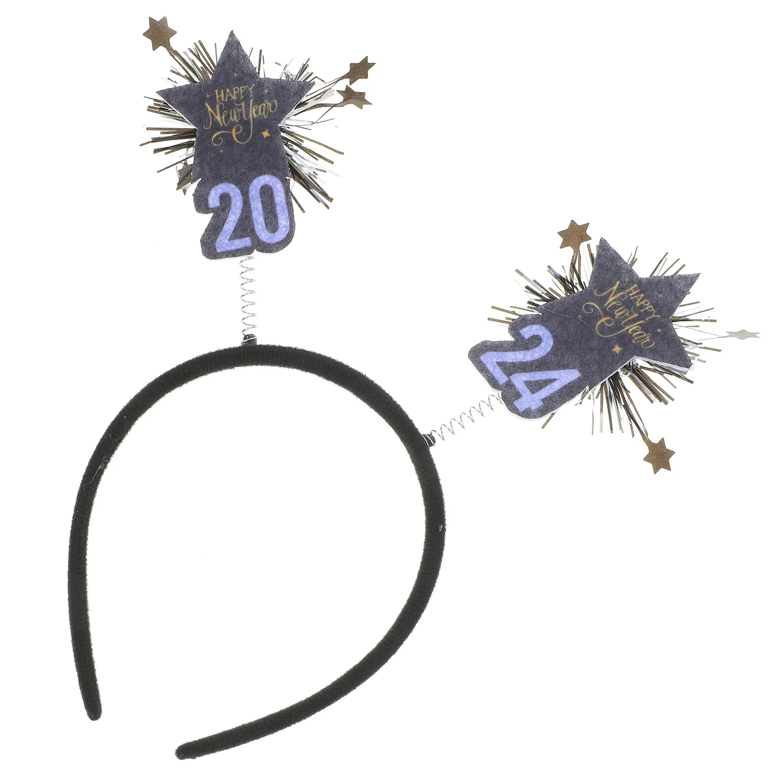 

New Year Headband Hair Bands Accessories for Party Non-woven Fabric Lovely Hoops