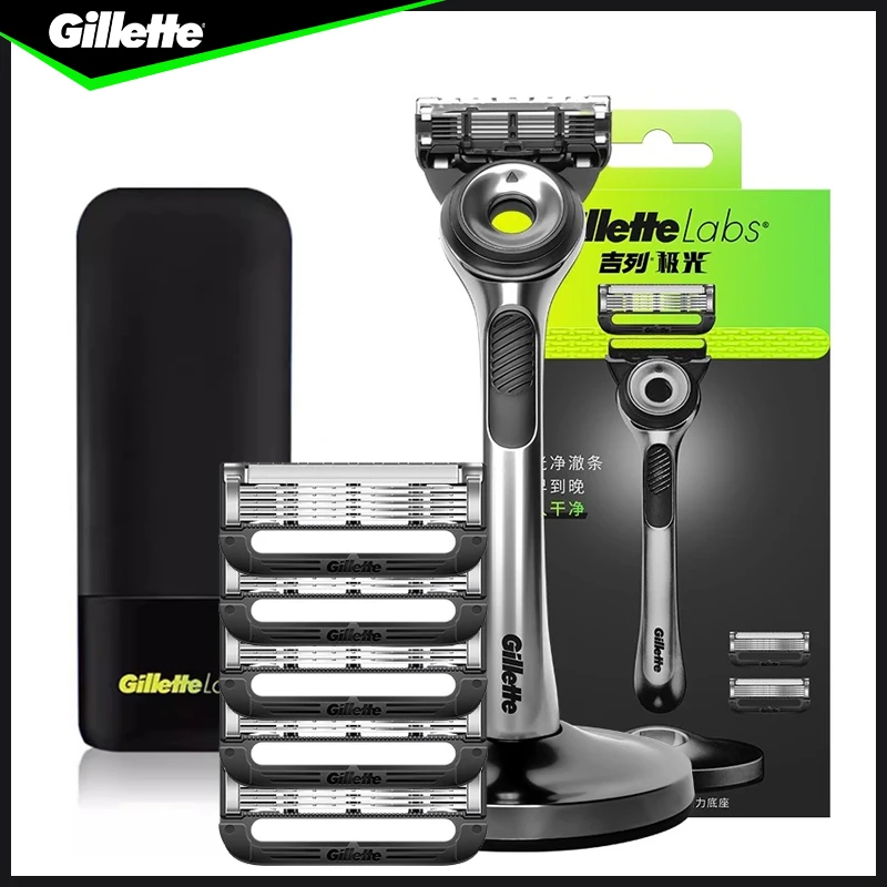 Gillette Aurora Series Labs Razor Rasoio Da Barba Da Uomo Rasoio Da Barba Manuale Di Sicurezza Depilazione Set Da Barba Lame A 5 Strati