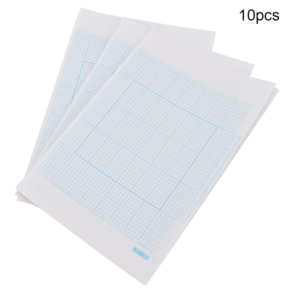 Carte De Punch Pour Machine à Tricoter, 10pcs 24 Stitch
