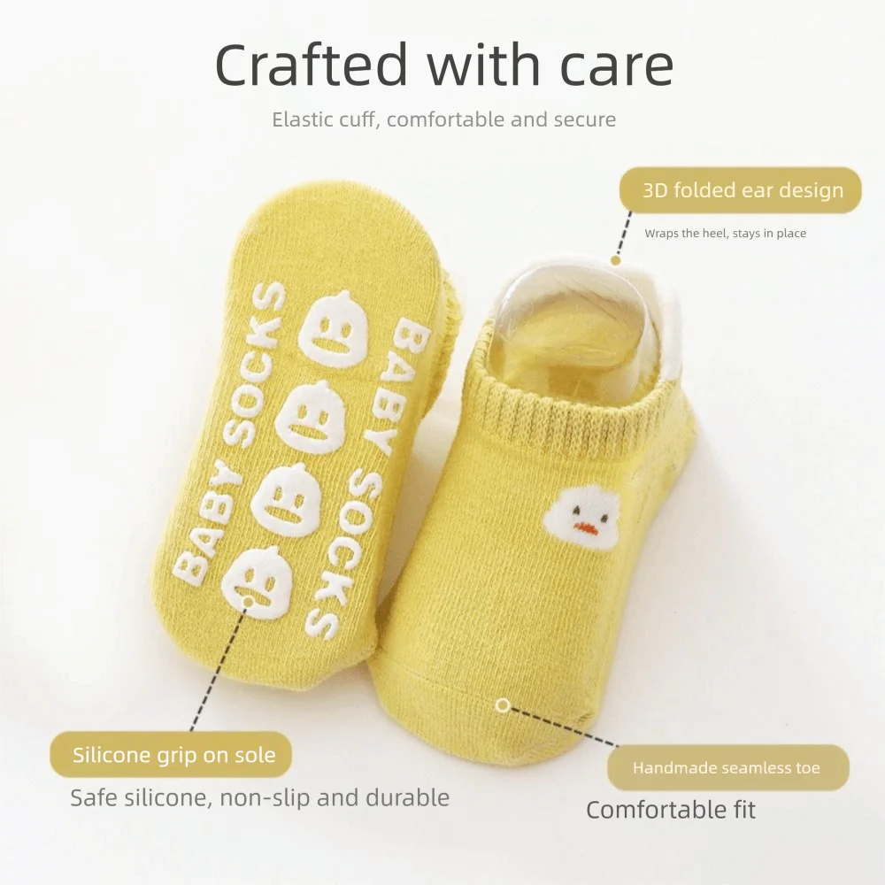Floor Socks Thin Newborn Baby Socks Short Sock Solid Color Infant Socks Mesh Cotton Toddler Socks Spring Season