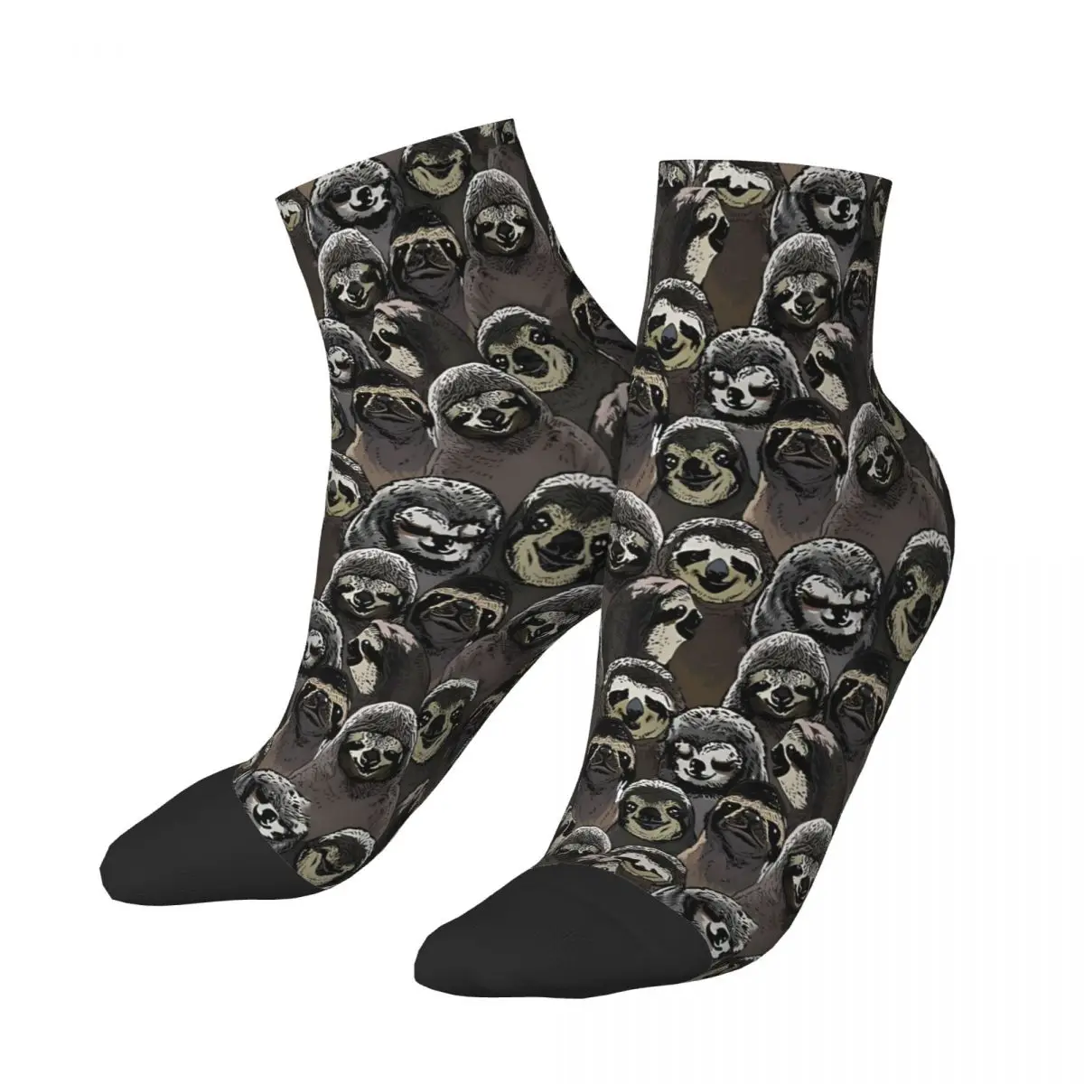 

Social Sloths Ankle Socks Male Mens Women Spring Stockings Harajuku