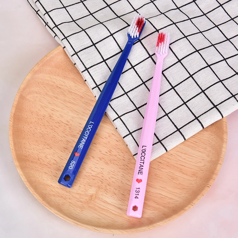 2pcs Toothbrush Heart Couple Brush Teeth Eco Friendly Nano Adults Toothbrush