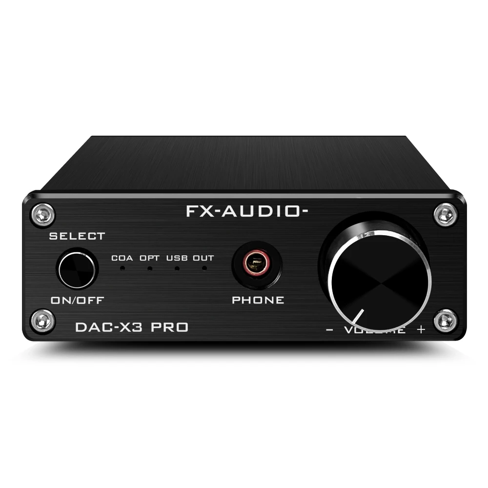 

FX-Audio dac-X3 PRO DAC USB power mini digital to analog audio converter with Headphone Amplifier