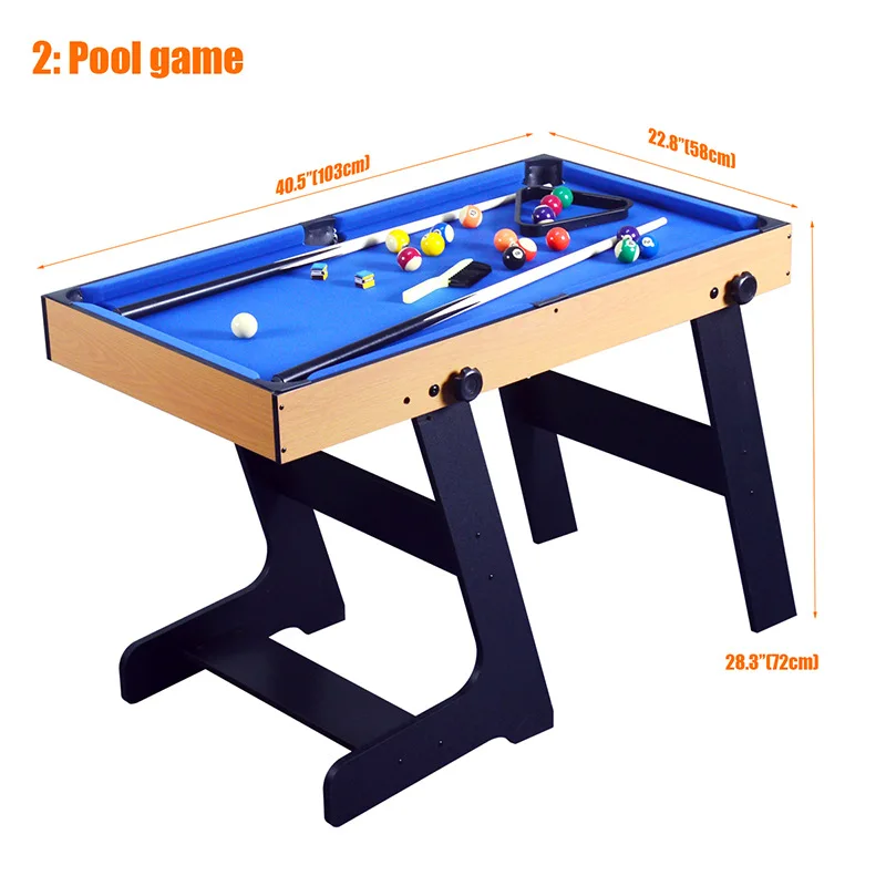 Folding Leg Soccer Tables Football Game Baby Foot Game Table Foosball Table for Kids and Adult