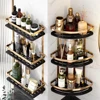 Non perforated Bathroom Shelf Floating Shelf for Wall Shelves Shower Hardware Bathroom Corner Shelf wall storage rack 1