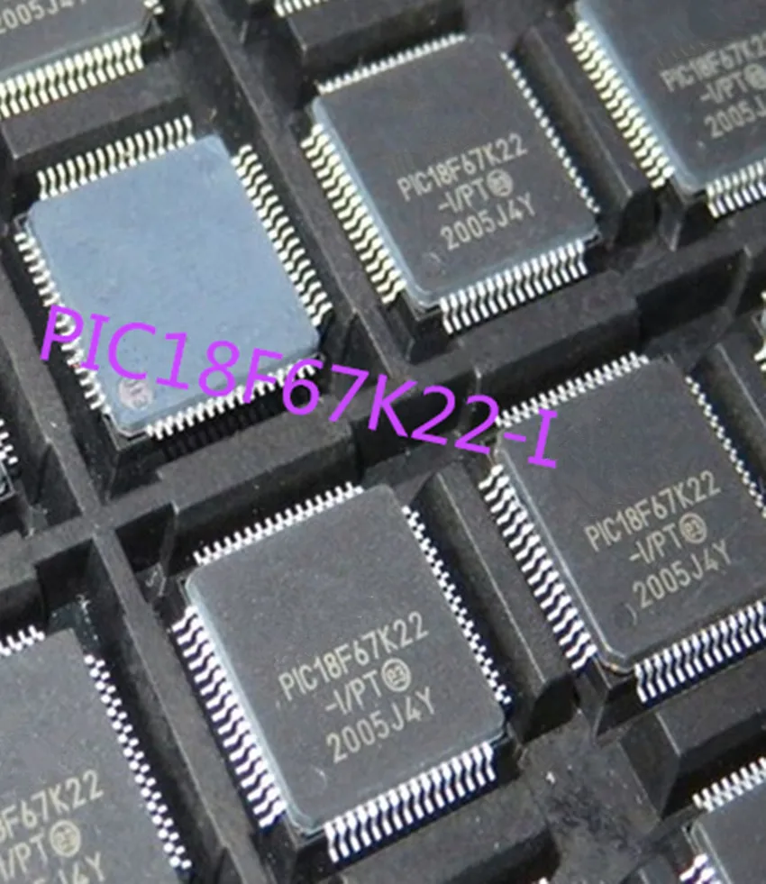 

5PCS New original PIC18F67K22-I/PT PIC18F67K22 TQFP-64 microcontroller/8-bit chip