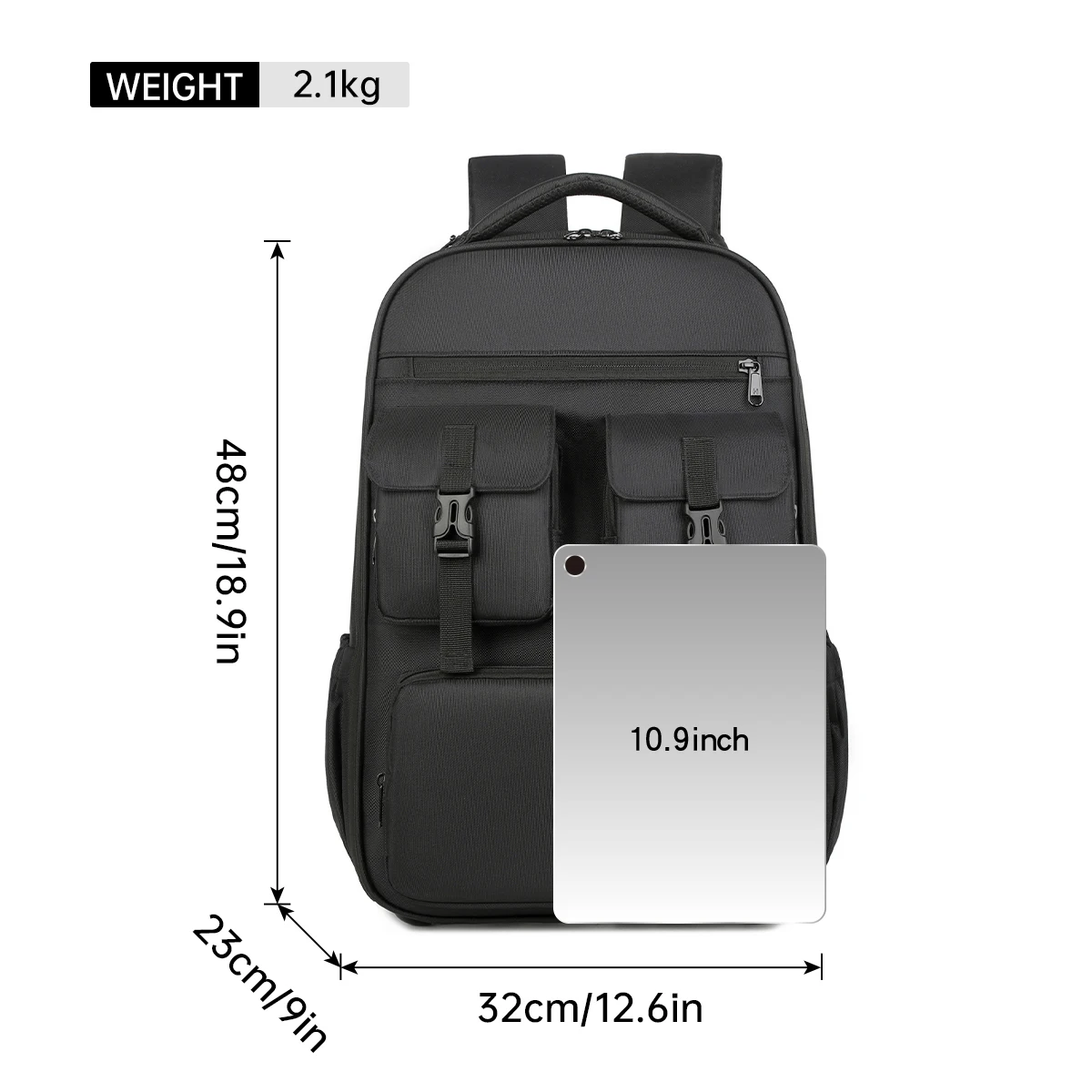 New Large-Capacity Backpack Travel Bag Men and Women Business Computer Bag Business Travel College Student School Bag