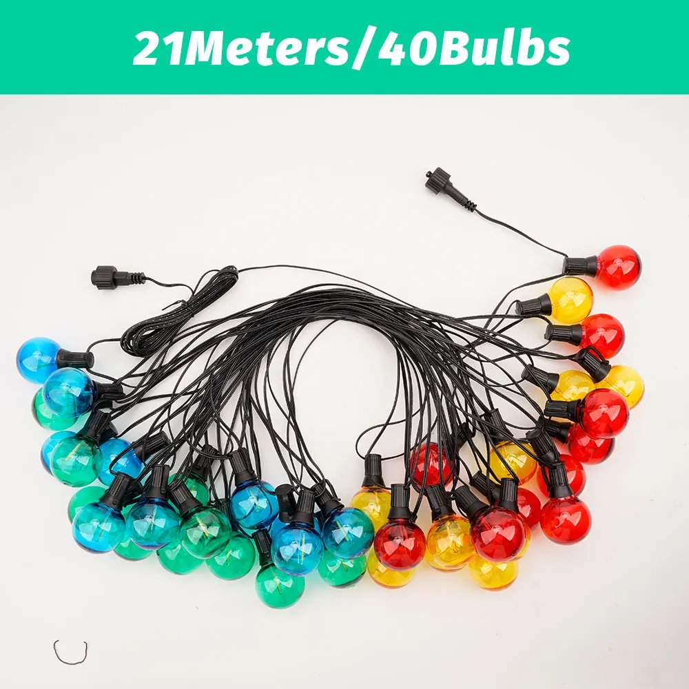 40Bulbs 21Meters