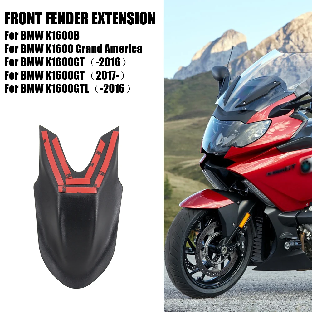 

NEW Motorcycle Front Mudguard Fender Extender Extension For BMW K1600GT K1600GTL K1600B K1600 Grand America accessorie 2016 2017