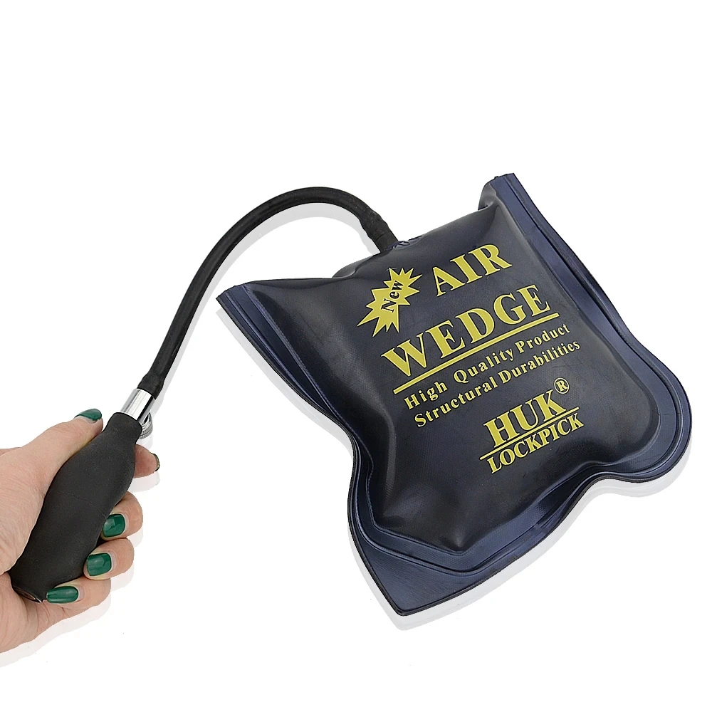 HUK Locksmiths Tools Pump Wedge Air Wedge Auto Entry Tool Airbag Open Car Door Window Lock Repair Cushioned Shim Hand Tool air pump wedges,locksmith tools,locksmith extractor tools,lock pick tools,lock pick set,lock repair tool,multi purpose tool,multipurpose tool,air wedge bag