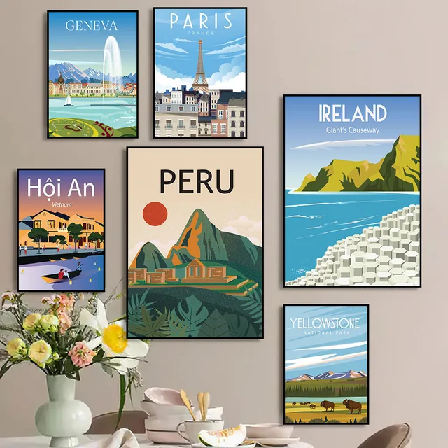 세계의 경이로움을 집으로 가져오세요