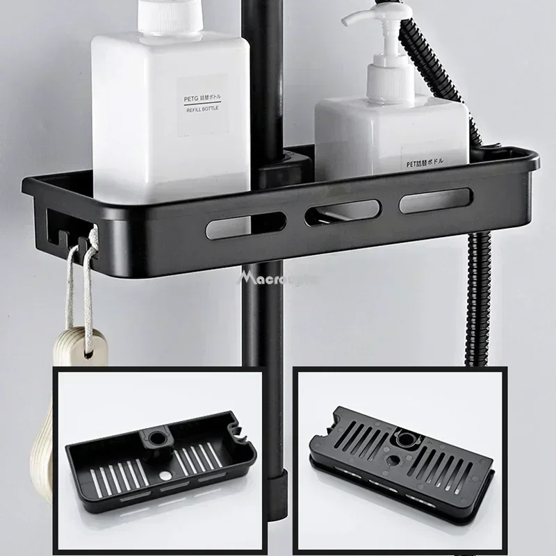 No-Drill Shower Storage Rack 4