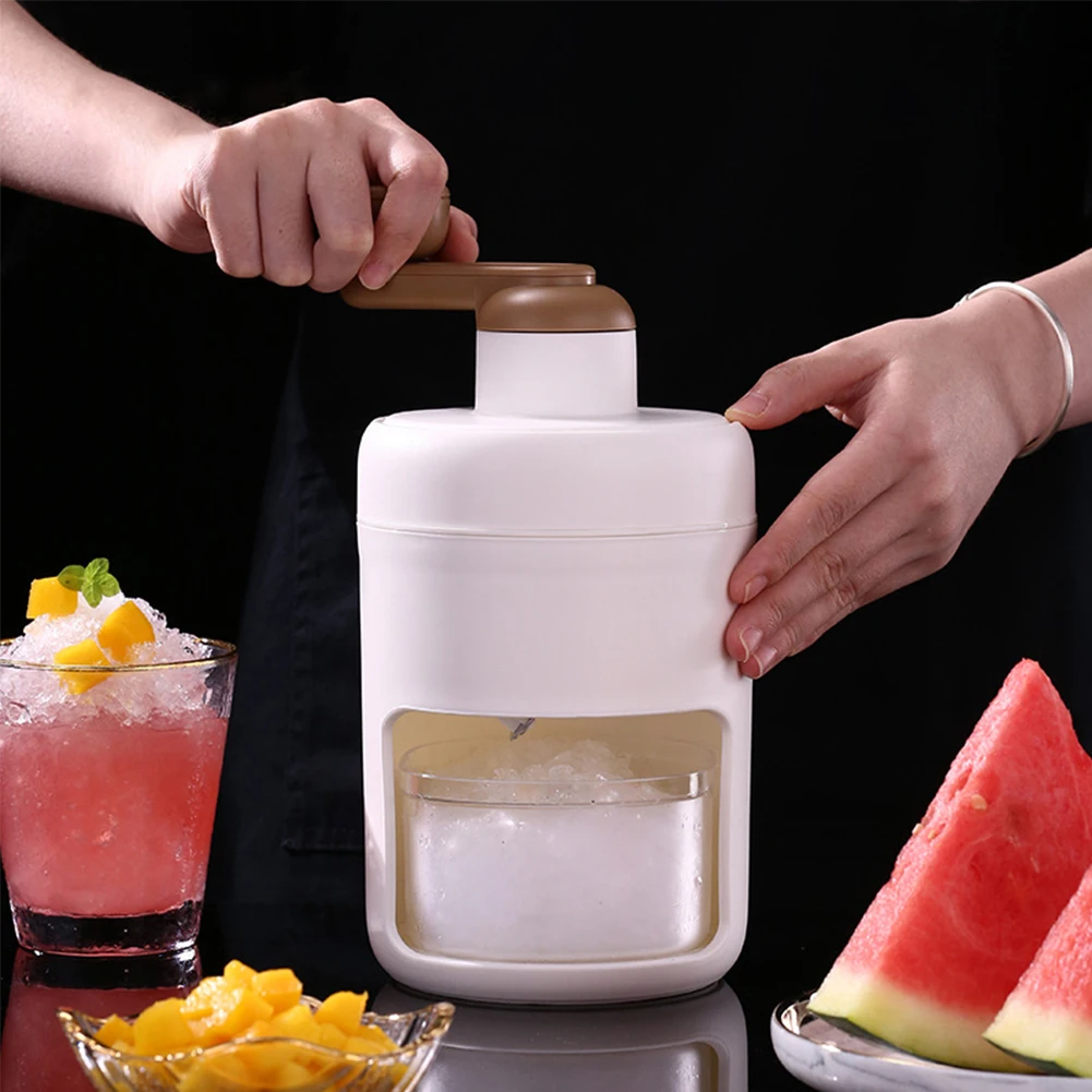 Description Picture 5 of itemMini Easy Ice Shaver Creative Shredding Shaved Crushing Machine Household Hand-Cranking Practical Portable Ice Cream Tools