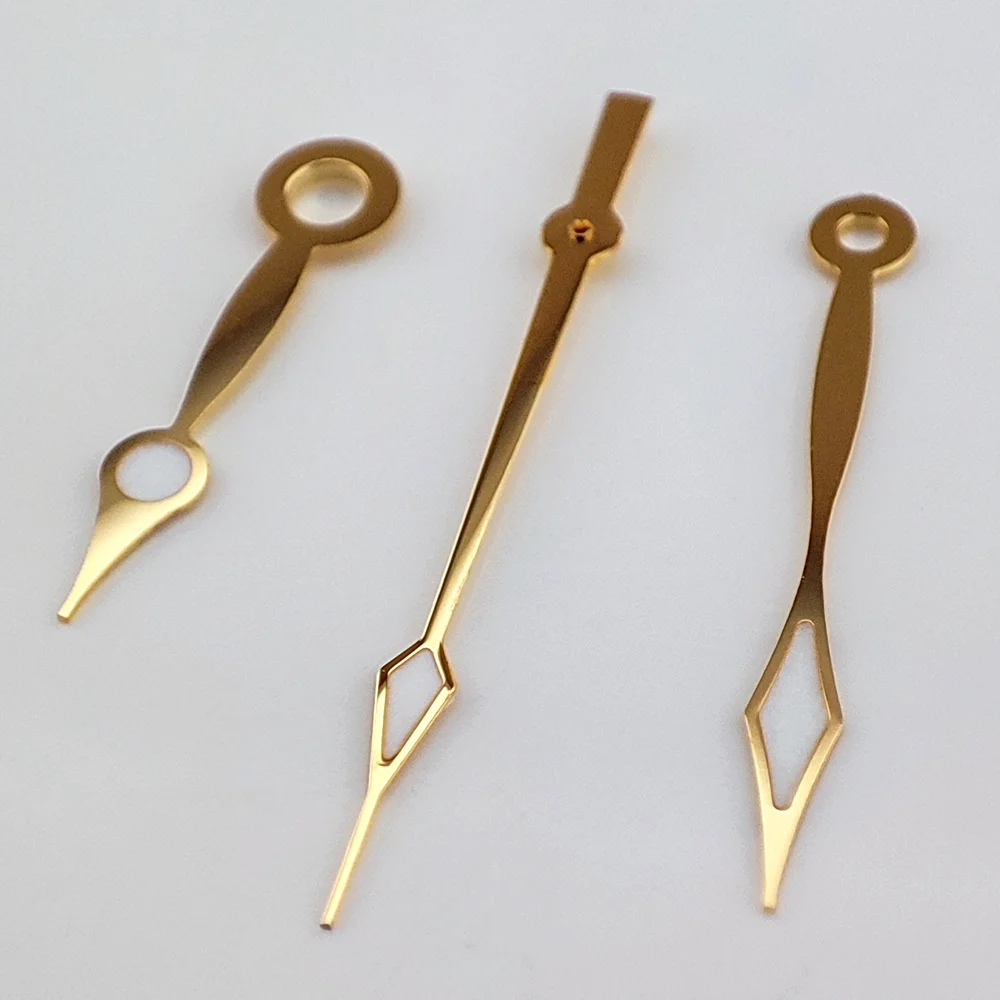 NH35 Hands C3 Luminous Hands Metal Tip Suitable for NH35 Movement Watch Parts Replacement Accessories High Quality