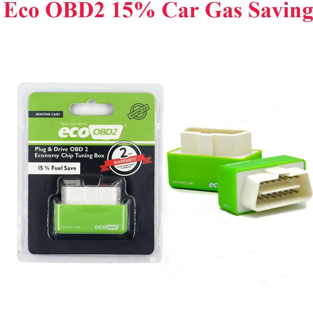 Eco OBD OBD2 Universal Benzine Economy Fuel Saver Tuning Box Chip Device For Petrol Car Gas Saving Dropship