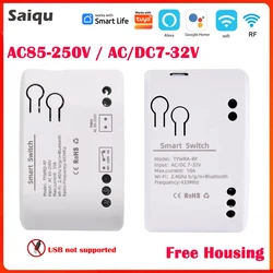 Smart WiFi Relay Switch with Remote App Control and RF433 Receiver Compatibility - AC85 - 250V