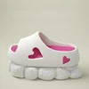 Platform Sandals Women Summer Non Slip Love Indoor Beach Sandals Cloud Slipper Slide House Flip Flops Female Soft Outdoor EVA 3