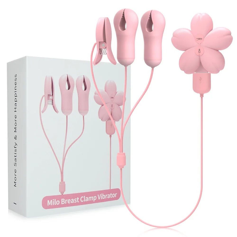 Breast Clamp Women Use Vibrator Clitoral Stimulation To Stimulate Sensitive Areas and Experience Unforgettable Pleasure Sex Toys