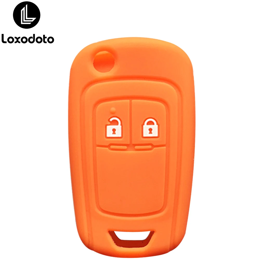 GNALIA Carcasa Llave Opel Insignia 1 Unidad, Funda Mando Distancia 2 Botones Para Astra J Meriva B Zafira C Mokka X, Caja Control Remoto Coche Material Plástico Y Metal