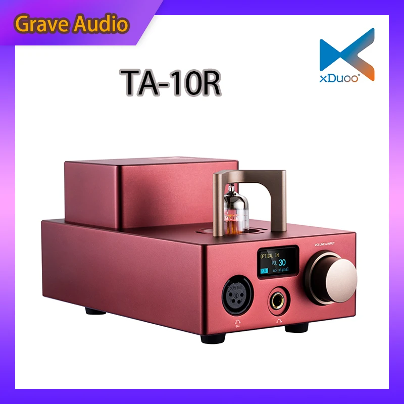 

XDUOO TA-10R Headphone Amplifier AK4493EQ DAC XU208 USB RCA Coax Opt PCM DSD DXD 12AU7 TA10R Tube Amplifier Audiophile