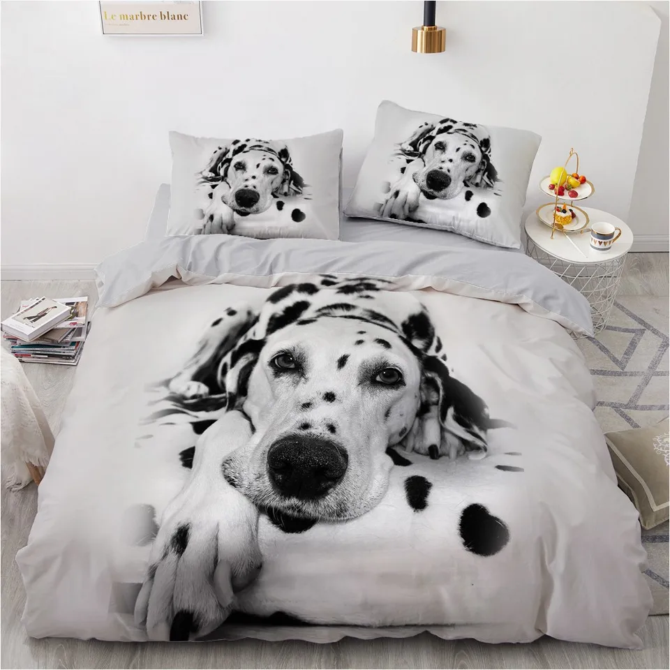 Cute Cat Set Copripiumino Aiuto Per Il Sonno Bedding Set Con Federe Duvet Cover Calore Per Dormire Biancheria Da Letto Pets Set Di Biancheria Da Letto King(220x240cm