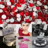 1440pcs SS12 16 Siam Red Hotfix Crystal Rhinestones DIY Crystal Glass Flatback Rhinestone Nail Art Supplies Jewelry Accessories 2