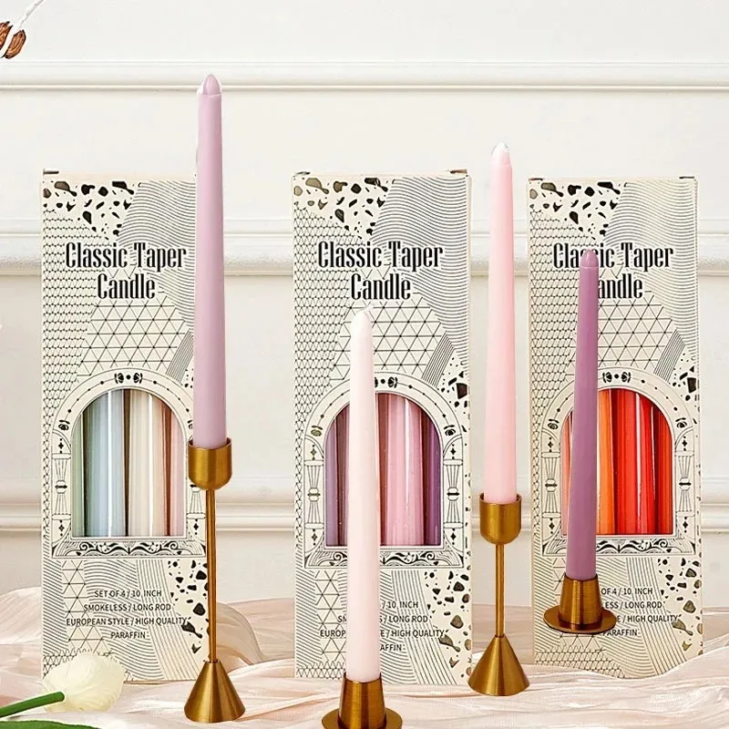 Colorful Smoke Free Wedding Candle