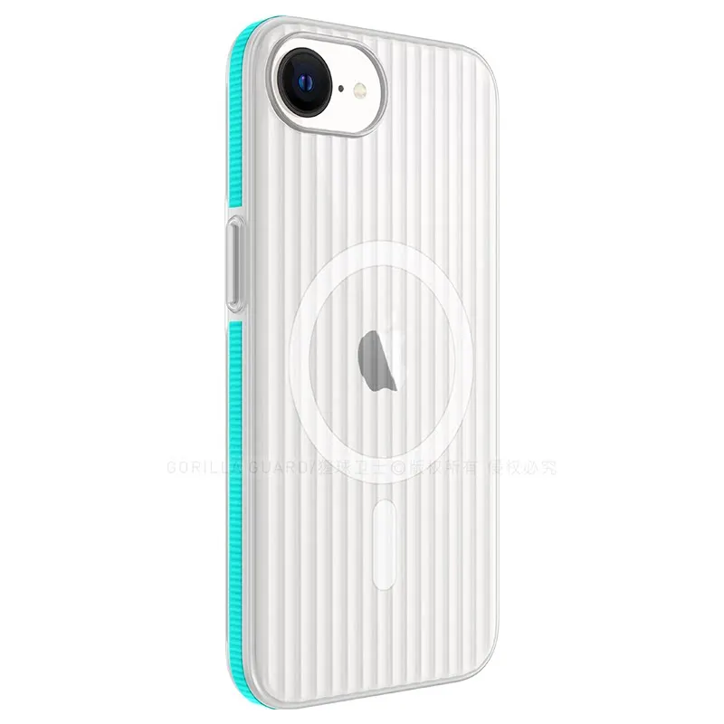 Stylish Magnetic Frosted Anti-Slip Shockproof Phone Case with MagSafe Compatibility