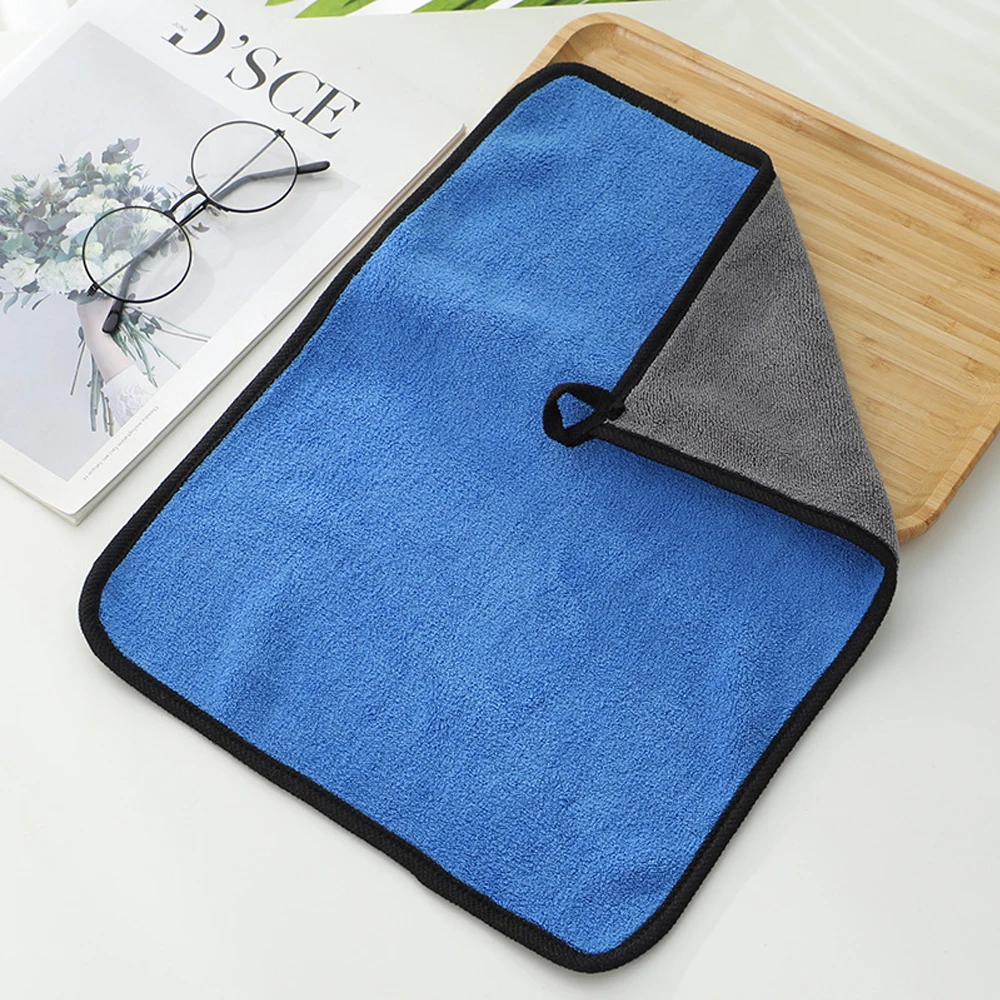Microfiber Car Wash Towel Thicken Absorbent Microfiber Towel Car Cleaning Dry Cloth Care Cloth Wash Rag Detailing 3 10 40Pcs microfiber towel