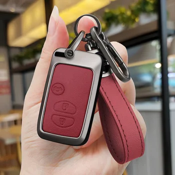2 3 4 Button Car Key Case for Toyota Prius 30 Alpha Aqua Land Cruiser Auris for Lexus LC 200 Key Cover Holder Remote 2012 - 2014 1