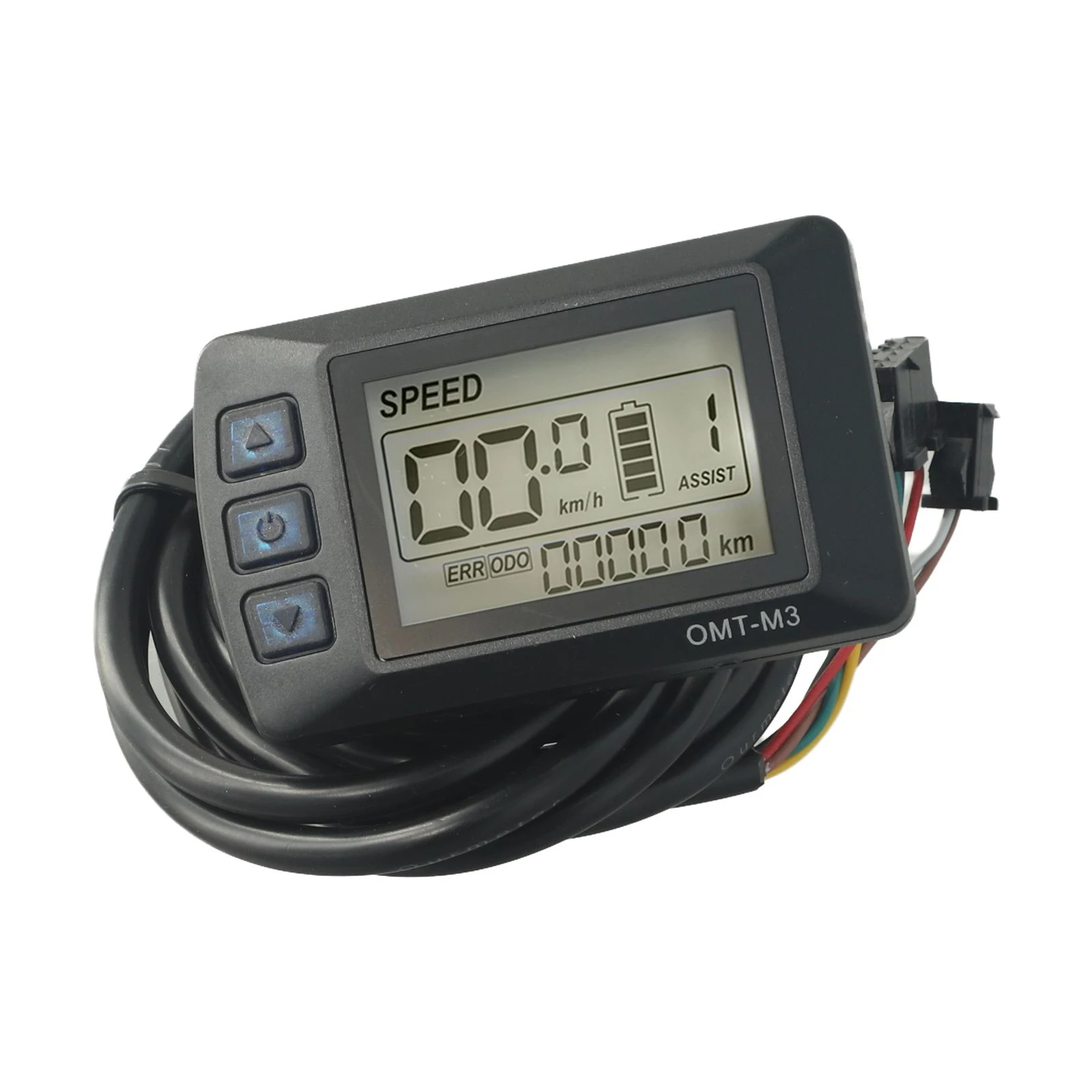 36V 48V Ebike LCD Display Panel für Elektrofahrrad Roller OMT für M3 mit Echtzeit-Batterieanzeige und Datenverfolgung – Detail 10