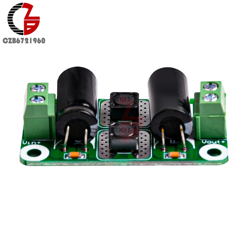 DC 0-50V 25V 전원 필터 보드, 2A 3A 4A 클래스 D 전력 증폭기 모듈 간섭 억제 보드 EMI 억제 보드 DIY